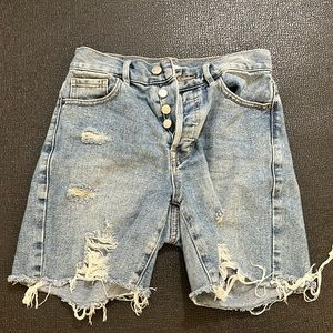 Size 24 Pacsun High Rise Boy Short Jeans